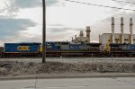 CSX Locomotives in the Yard